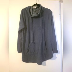 Torrid 0 cow neck fleece hoodie